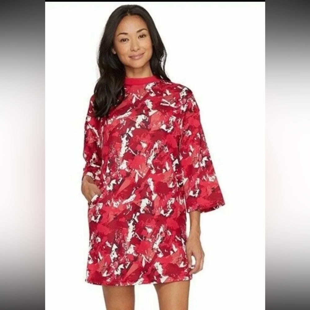 PUMA Archive Logo Love Potion Dress w/pockets Abstract Crew neck XL street wear